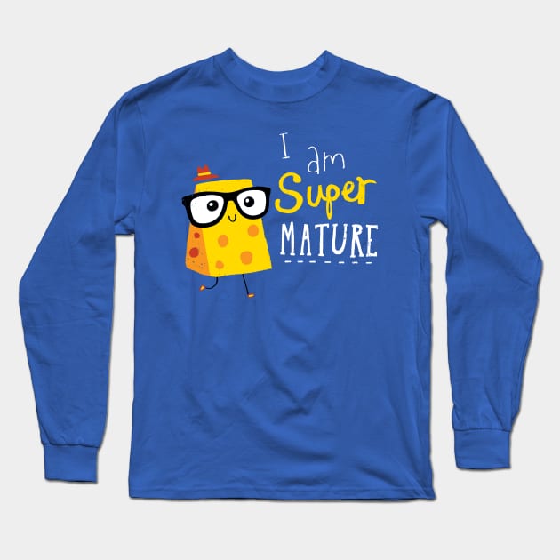 super mature Long Sleeve T-Shirt by DinoMike